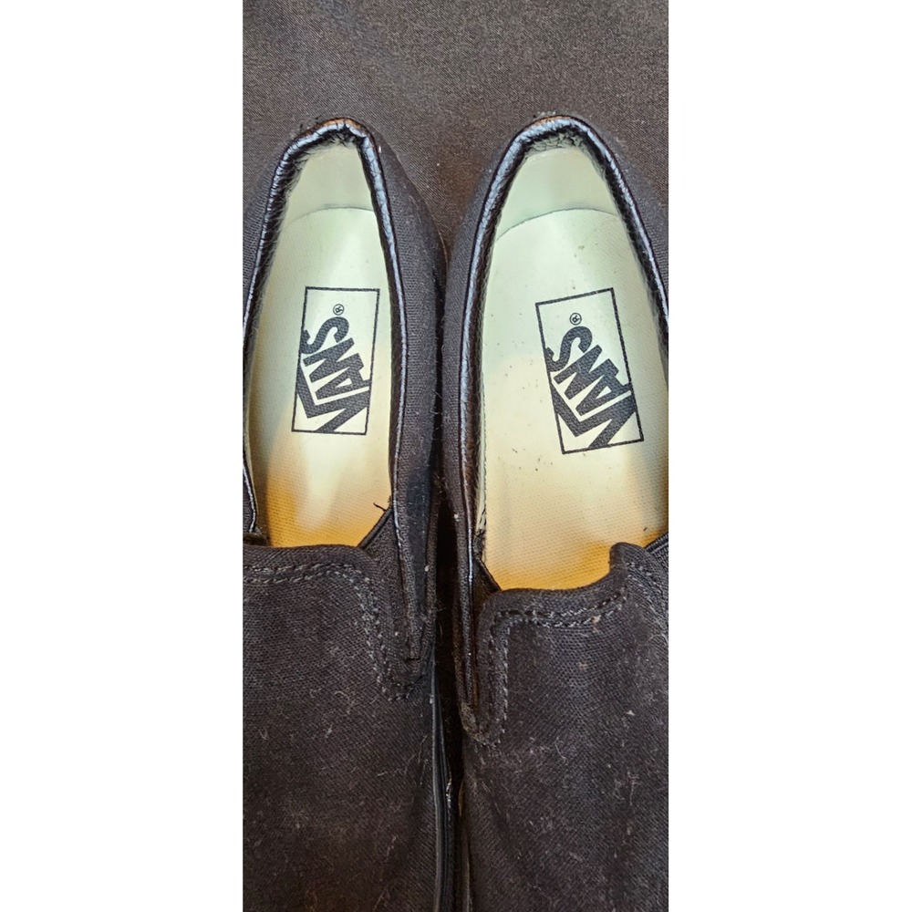 Vans Mens ComfyCush Slip On Black Mens 7.5 Women's 8.5